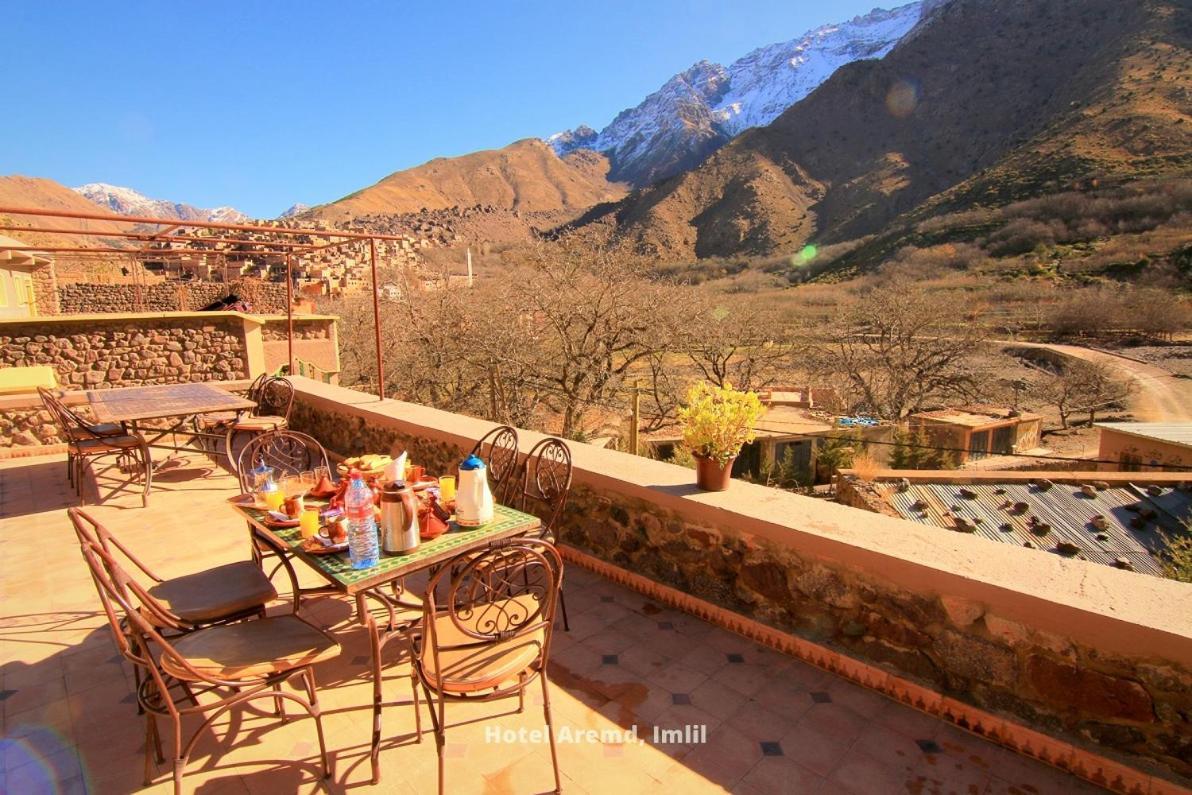 Hotel Aremd - Aroumd Imlil Route Du Toubkal Imlil (Atlas Mountains) Exterior foto