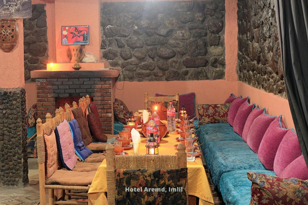 Hotel Aremd - Aroumd Imlil Route Du Toubkal Imlil (Atlas Mountains) Exterior foto