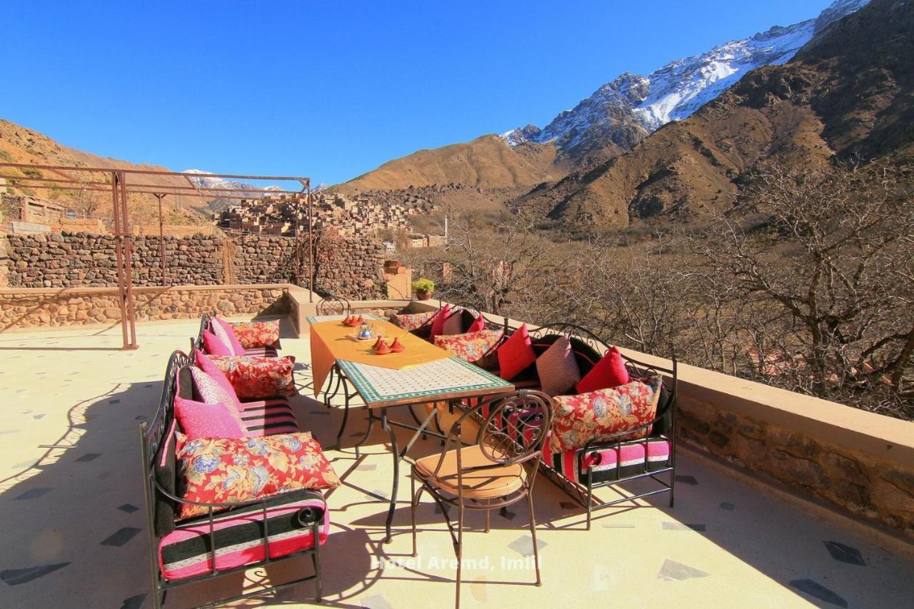 Hotel Aremd - Aroumd Imlil Route Du Toubkal Imlil (Atlas Mountains) Exterior foto