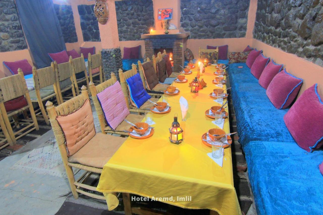 Hotel Aremd - Aroumd Imlil Route Du Toubkal Imlil (Atlas Mountains) Exterior foto